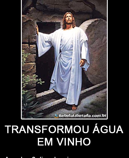 Jesus sabia dar festa