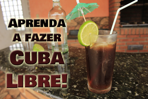 Para fechar a temporada de drinks refrescantes com chave de ouro, nada melhor do que uma deliciosa Cuba Libre!