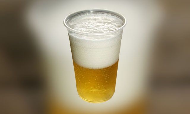 cerveja copo plastico